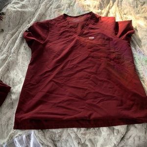 Figs Zamora Jogger and One Pocket Top Scrub Set